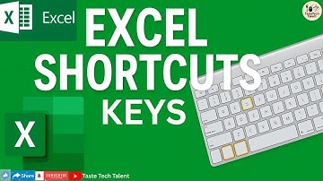 "Excel Shortcut Keys for Fast Work | Keyboard Shortcuts Explained in Easy Way
