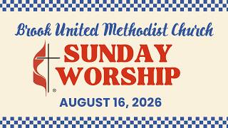 Sunday Worship August 16 2026