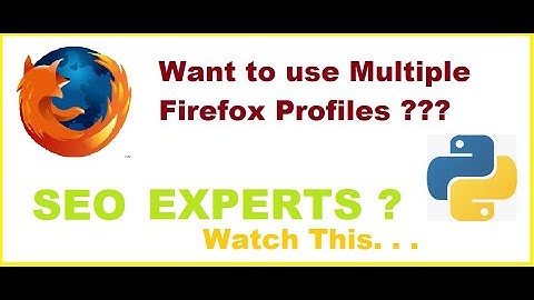 Use Multiple Profiles on Firefox Using Firefox Profile Manager.
