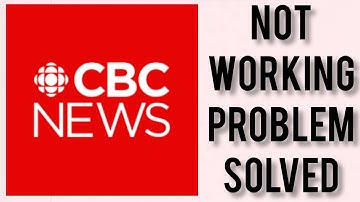 How To Solve CBC News App Not Working(Not Open) Problem|| Rsha26 Solutions