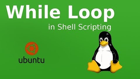 While loop in shell script in hindi