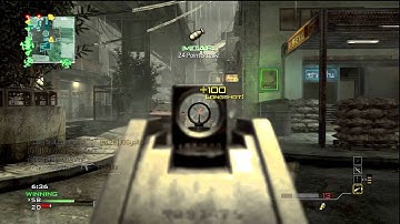 MW3: Nice 59-1 3 Minute Assault MOAB on Bootleg