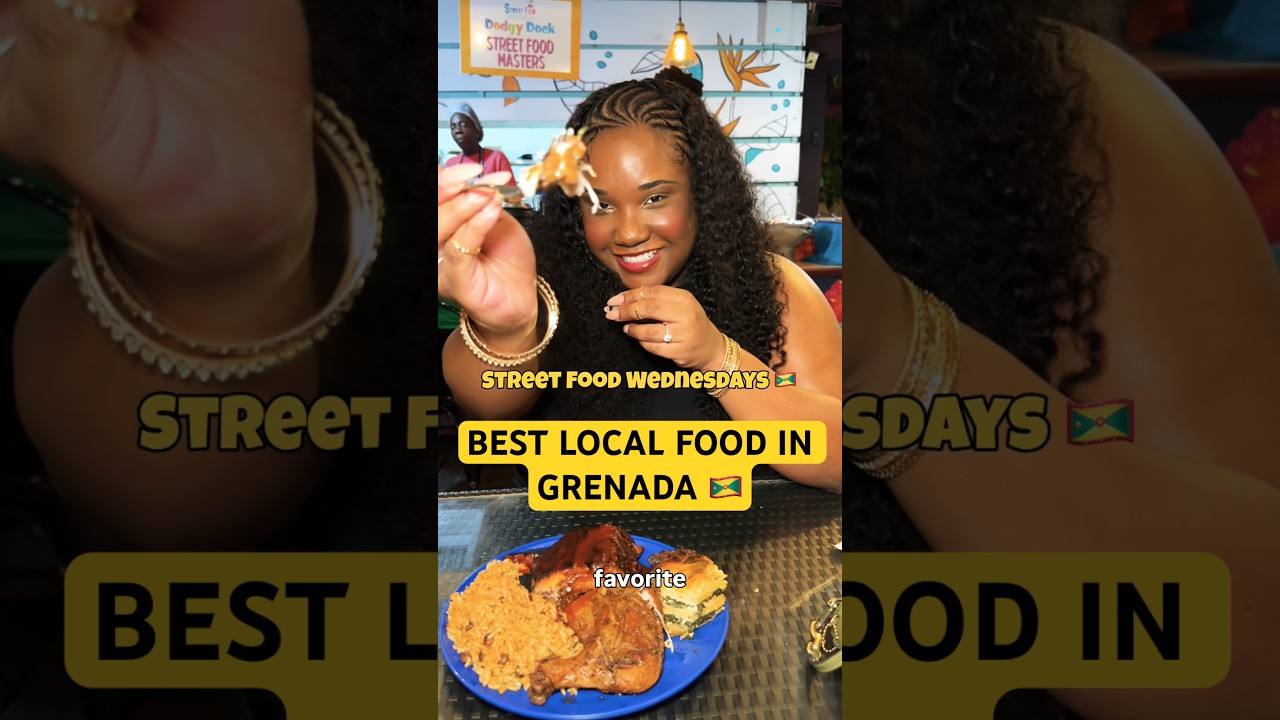 Среда уличной еды: настоящий голубой залив Гренады