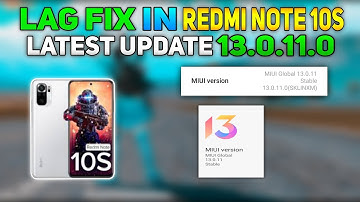 REDMI NOTE 10S | LAG FIX AFTER MIUI 13.0.11.0 ✅IN GAME SETTINGS | HOW TO LAG FIX IN BGMI | PUBG/BGMI