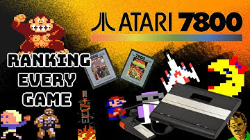 Ranking Every Atari 7800 Game From Worst to Best