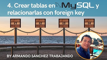4. Crear tablas en MySQL y relacionarlas con Foreign Key