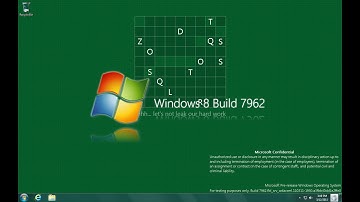 Taking a look at Windows 8 Build 7962