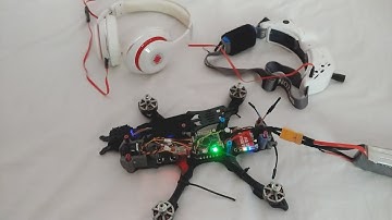 FPV with Live Audio in the Headphones (AKK Race Ranger VTX, Skyzone 02 goggles)