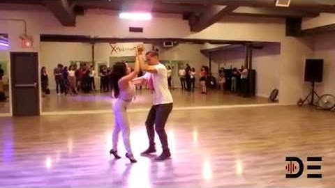Davy and Elina Bachata Fusion Demo - "5 Minutos Mas" by Marco Puma