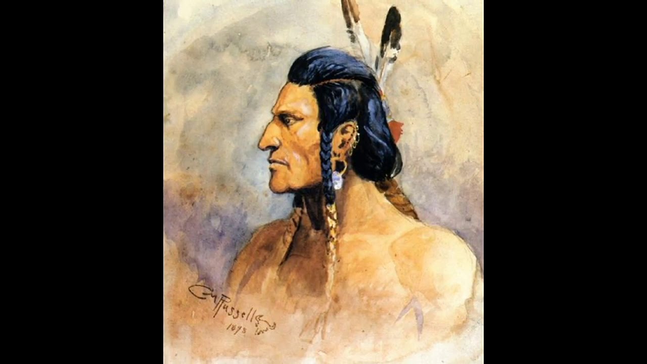 藝苑掇英  Charles M. Russell 查爾斯·拉塞爾 Charles Marion  查爾斯·馬里昂  (186-1926)  Romanticism  American