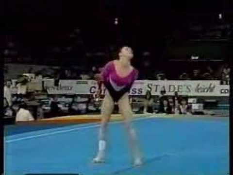 Olga Strazheva - 1989 Worlds AA - Floor Exercise