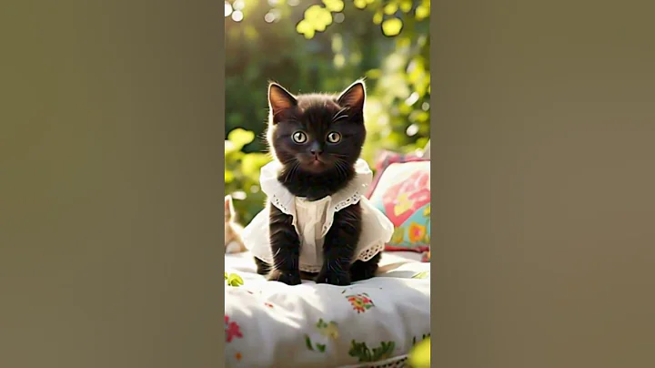 Watch the video about White cat vs black cat subscribe #cute #cat #muslimgirl #funny #muslimfemale