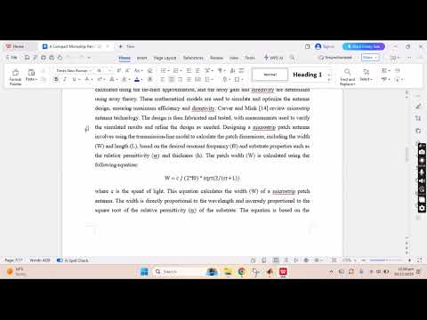 Compact Microstrip Patch Antenna Design in MATLAB | 3D Radiation Pattern & 2.45 GHz Simulation