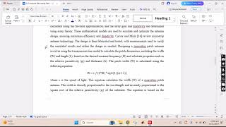 Compact Microstrip Patch Antenna Design in MATLAB | 3D Radiation Pattern & 2.45 GHz Simulation