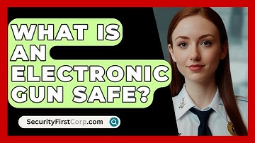 What Is An Electronic Gun Safe? - SecurityFirstCorp.com