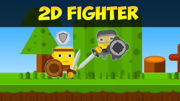 Создание 2D Fighter в Unity | Урок #5 -  Удар, Урон, Щит (Враг)