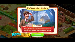 Homescapes Playrix Special The Wood Estate Mystery
