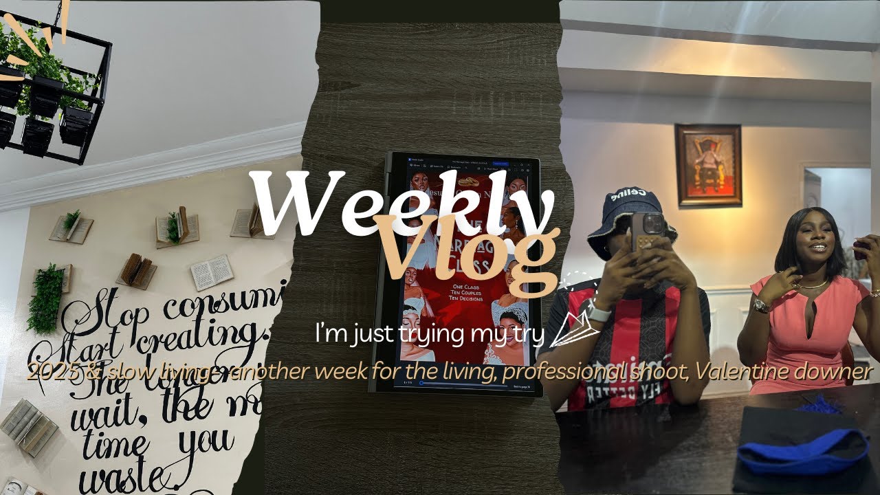 2025 & SLOW LIVING- old people’s Valentine+ unboxing my gifts+ I’m at it again(NEW CAREER OR NOT) 🥰😇