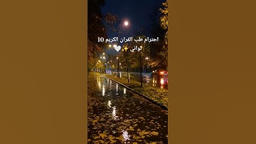 احترام القران الكريم 10 ثواني #ماهر_المعيقلي #اكسبلور #الرحمن #funny #لايك #دويتو