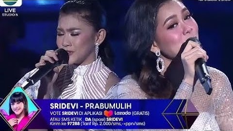Cantik!!!Sridevi(Prabumulih)ft Melly lee "Terlalu Mencintaimu"Raih All So juri| D
