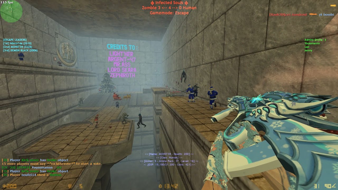 Counter-Strike: Zombie escape mod- ze_fir3awn_v1 on [IS].:Zombie Escape