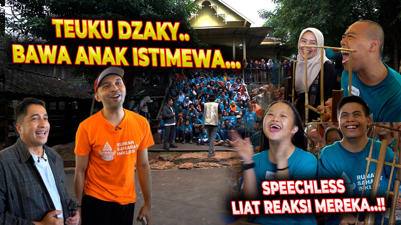BAHAGIA..!! TEUKUE DZAKY BISA AJAK SAHABAT ISTIMEWA KE DEHAKIMS..!!