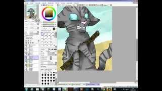 jayfeather speedpaint - My Stick!