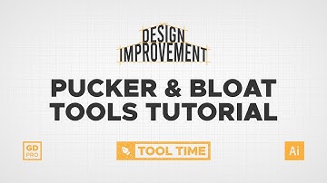 How the Pucker & Bloat Tools Work • Adobe Illustrator Tutorial