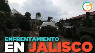 Enfrentamiento en Encarnación de Díaz #Jalisco