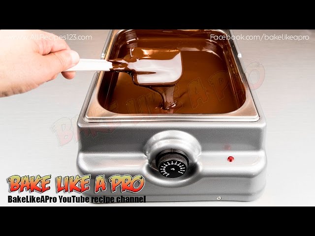 GorillaRock Chocolate Fondue Machine | Stainless Steel Professional Melter with Water-Heating System | Manual Control | 2 Tanks