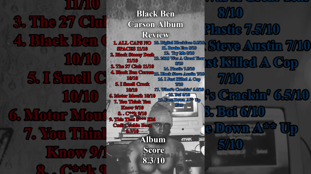 Black Ben Carson By JPEGMAFIA Album Review