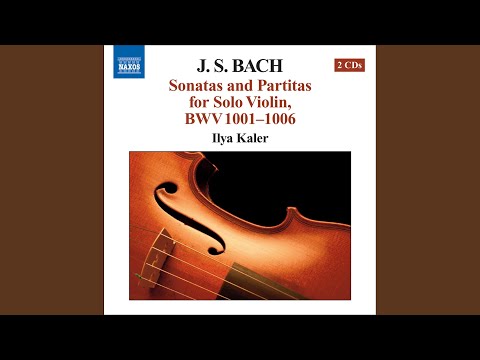 Watch Violin Partita No. 1 in B Minor, BWV 1002: IV. Double: Presto on YouTube