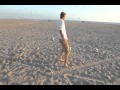 David Beckham free kicks on the beach unbelievable