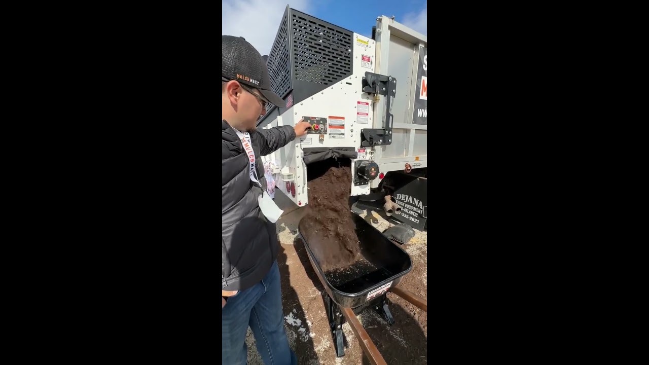 Best Mulch Machine MulchMate DS1000 Contractor Construction Tools Diy