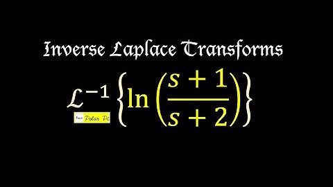 Inverse Laplace transforms - A second Example