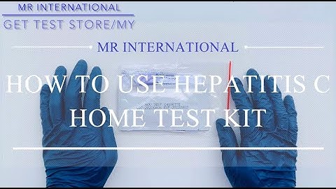 GET TEST STORE/MY-HOW TO USE HEPATITIS C HOME TEST KIT
