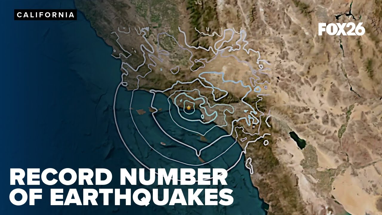 Record breaking number of earthquakes hit California this year. Can you