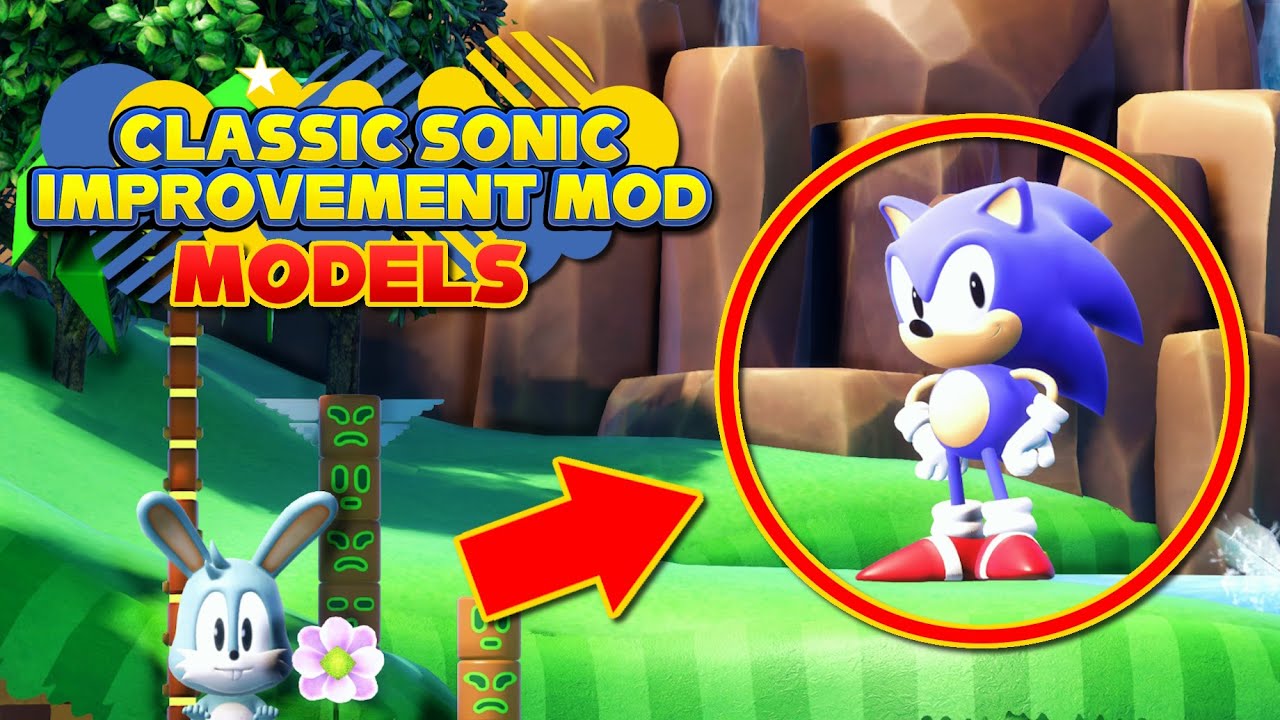 Marza Classic Sonic Model [Sonic Origins] [Mods]