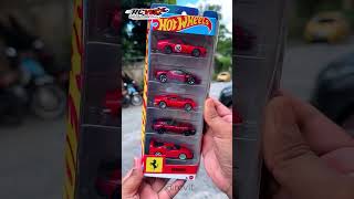 🐎 Ferrari 5-Pack 👇📍 Available at RCVLT – Rare Collectors Vault📲 +91 8591169766 #ferrari #hotwheels