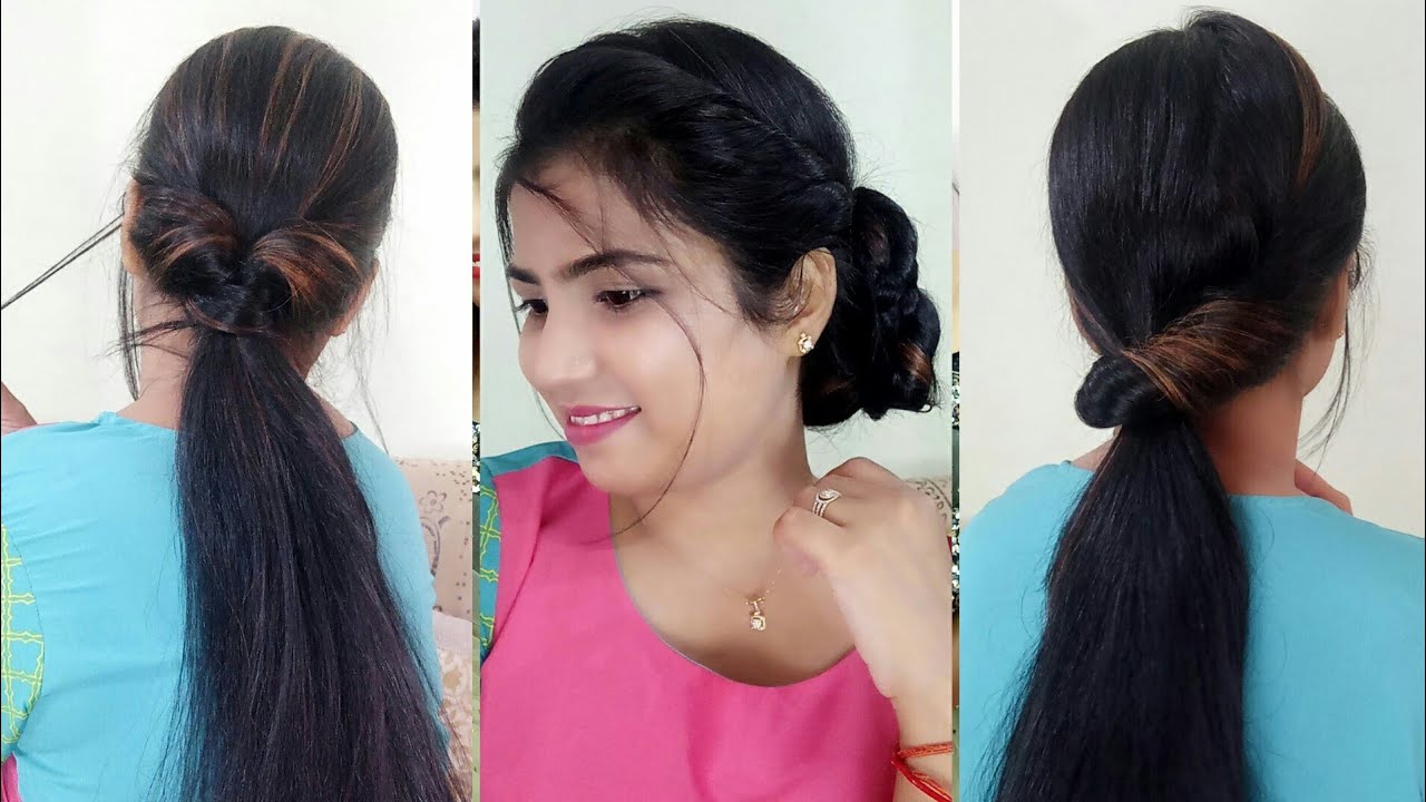 Easy Running Late Hairstyles For College Work Easy Last Minute
