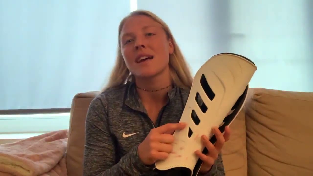 Harrow Sports Air Flex Shin Guard Review by Ashley Hoffman YouTube