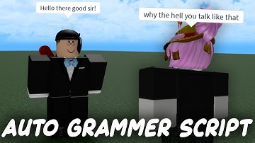 ROBLOX FE Auto Grammer Script