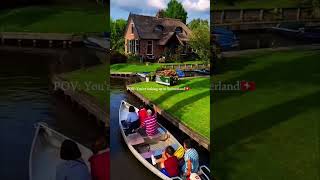 🏔️ The Titanic View of Nature | Majestic Mountains, Waterfall & Beautiful House