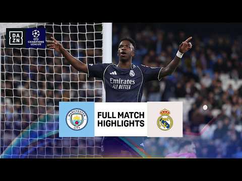 Manchester City vs Real Madrid | UEFA Champions League Highlights | Round of 16 | 2025-2026 — football highlights