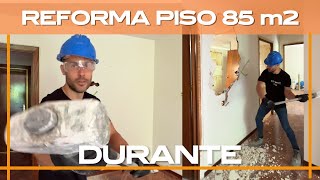 REFORMA INTEGRAL de un CASA de 85m2 el DURANTE