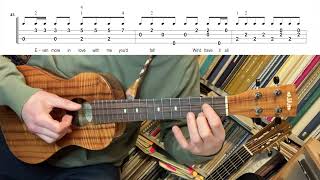 Hey There Delilah - Plain White T's (Ukulele fingerstyle tutorial