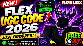 Famous 🔥 NEW FLEX UGC CODE 2026! FREE or BUY? 😱 Latest Working Flex UGC Codes Roblox June 2026 Wealth