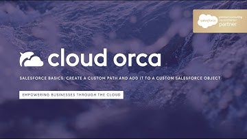Create a custom path and add it to a custom Salesforce object
