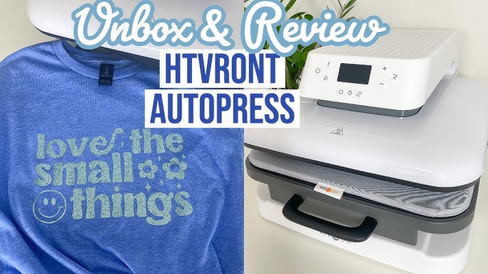 HTVRONT 10X10inch Square Heat Press Machine T-shirts Printing DIY Iron –  craftercuts