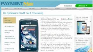 LG Optimus S - Credit Card App screenshot 5